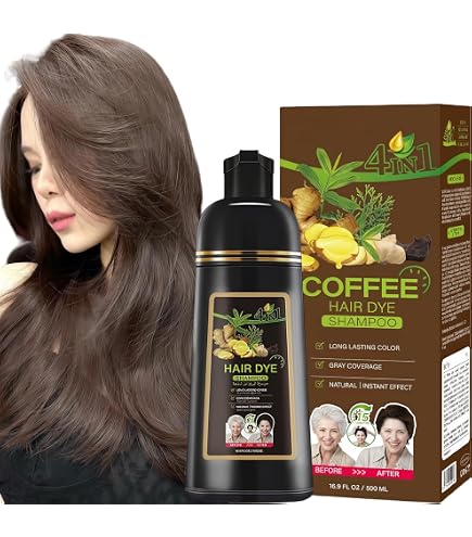 Amazon | 白髪染め シャンプー 純粋な天然植物エッセンス ヘアカラー