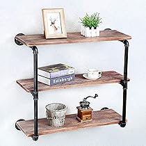 ヴィンテージ　壁掛け棚　木製 ヴィンテージ　壁掛け棚　木製