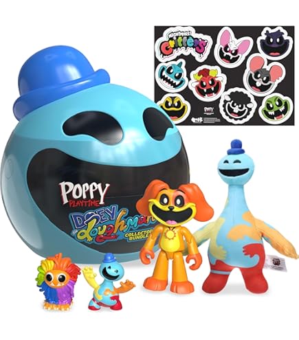 ポピープレイタイム - ミニフィギュアコレクターセット(シリーズ1) Amazon | Poppy Playtime(ポピープレイタイム) ミニフィギュア