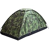 Sutekus テント コンパクト 迷彩柄 キャンプテント ソロテント 小型テント 防災 緊急 【アウトドア用品】