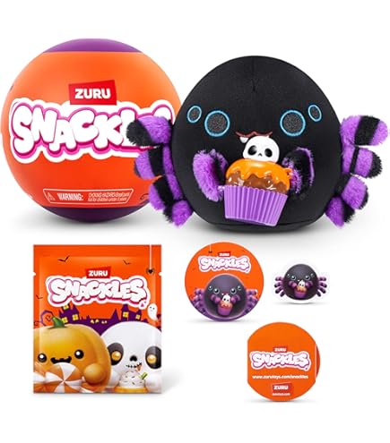 Amazon.co.jp: ZURU スナックル クリスマス ミステリー 箱解け 5インチ