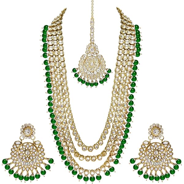 Amazon | シトリンとピンクトルマリンネックレス&イヤリングVictorian