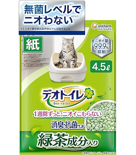Amazon.co.jp: デオトイレ 消臭・抗菌シート 20枚入り 猫用 におわない