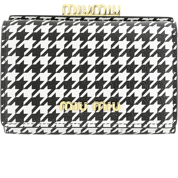 【美品】miu miu ミュウミュウ リボン 三つ折り財布 マドラス Amazon | MIUMIU リボン 三つ折 ミニ財布 マドラス レザー MIU