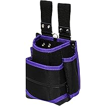 武尊専用 Amazon | 基陽 KH 武尊魂 二段 腰袋 自在ベルト通し 黒/紫 | 腰