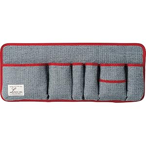 コジット サイズが変わるバッグインポケット グレー 40cm 自由自在 収納