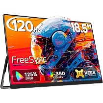 Amazon.co.jp: モバイルモニター18.5インチ 120Hz ポータブル