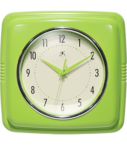 Amazon.co.jp: JONES CLOCKS ボックス鉄道壁掛け時計 | スクエア