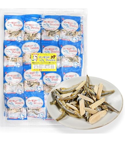 Amazon.co.jp: Fujisawa Shoji Almond Fish Kernel 0.2 oz (7 g) x 40