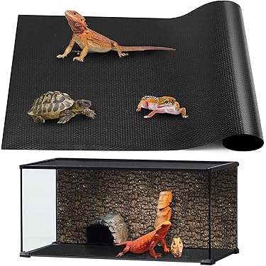 爬虫類・両生類用底材 中型 Amazon | Hitasi 爬虫類 マット 爬虫類 床材 緑の色 人工芝マット 柔軟