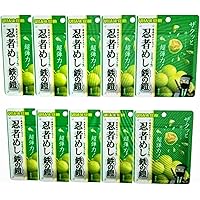 Amazon | UHA味覚糖 忍者めし 鉄の鎧 グレープ味 40g×10個 | UHA味覚糖