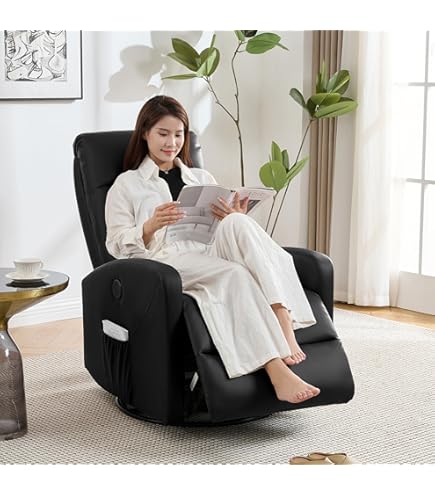 Amazon｜森風ShinrinKaze リクライニングソファー 270度回転 1人掛け