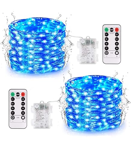 クリスマスカラーLEDライト点滅2個USB充電池式（電池はつきません）