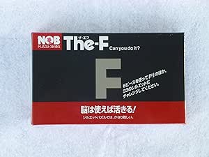 Nob Puzzle The F パズル ジ エフ 木製パズル おもちゃ Amazon
