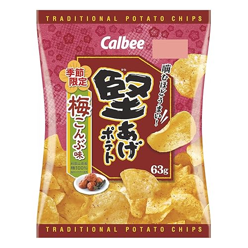 カルビー 堅あげポテト 梅こんぶ味