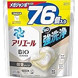 アリエール ジェルボール4D 洗濯洗剤 微香 詰め替え 76個