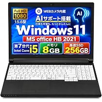 Amazon.co.jp: 【整備済み品】富士通 ノートパソコン A577/15.6型 フル