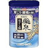 【医薬部外品】バスロマン 薬泉 ほぐし浴 入浴剤 生薬 温泉成分 温浴効果 血行促進 疲労回復 肩のこり 腰痛 緩和 (アース製薬) 600グラム (x 1) 気分ほぐれる薬草の香り