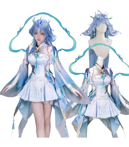 Amazon.co.jp: 鳴潮 アンコ コスプレ衣装 +ウィッグ +靴 : ホビー