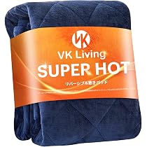 Amazon｜VK Living 敷きパッド シングル リバーシブル 冬 【SUPER HOT