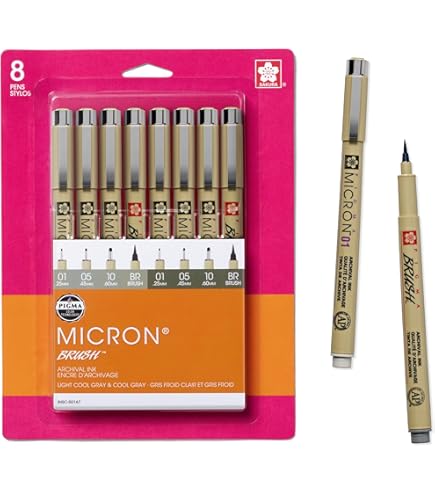 Amazon.co.jp: Sakura ピグマ ミクロン インクペンセット ブリスター