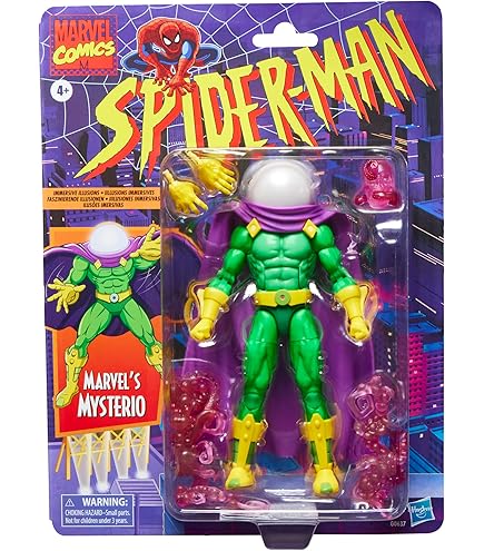 マーベルレジェンド　ミステリオ　ベイクヘッド付き Amazon.co.jp: スパイダーマンLegendsシリーズ6インチMarvel 's