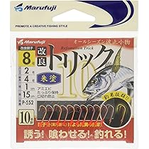 Amazon | Marufuji(マルフジ) P-552 改良トリック10 朱塗 8号