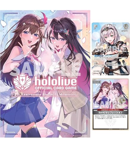 ホロライブ　ブルーミングレディアンス　エンチャントレガリア　各1BOX シュリ付 Amazon.co.jp: ホロライブ カードゲーム エンチャントレガリア