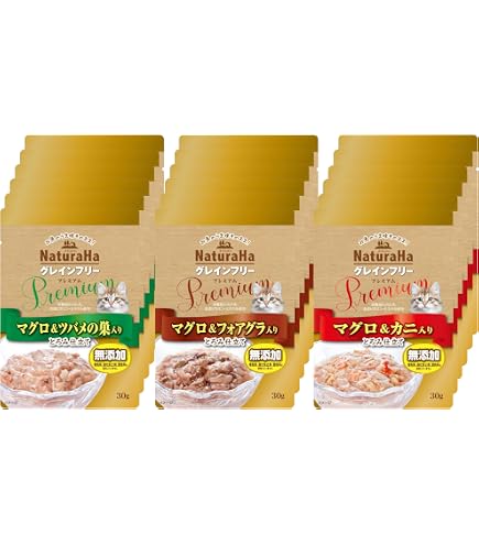 NaturaHa ナチュラハ グレインフリー無添加 まぐろ まぐろ・鮭 Amazon.co.jp: ナチュラハGFまぐろ鮭60g : ペット用品