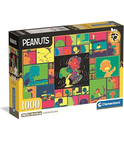 Amazon.co.jp: 1000ピース ジグソーパズル モザイク PEANUTS