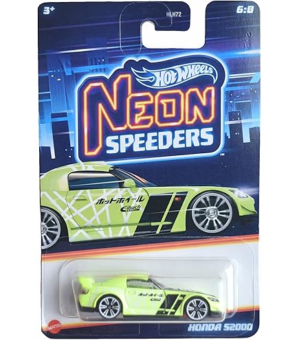 Amazon.co.jp: Hot Wheels ネオン スピーダー 1:64 ダイカスト (ラリー