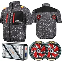 Amazon.co.jp: [Letibe] 【日本優良企業】 45000mAh 56V 空調作業服