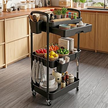 Amazon.co.jp 最新リリース: キッチンワゴン・収納カート の新着