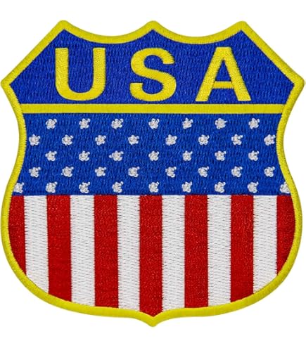 Amazon.co.jp: アメリカ 国旗 ミリタリー 刺繍 ワッペン 星条旗 MW