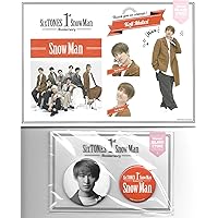 Johnny&#39;s - Man 岩本照 アクスタ、缶バッチセット Amazon.co.jp: 岩本照 SnowMan 1st Anniversary ステッカー缶