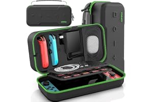 【Switch/スイッチ有機elモデル対応 Switch 2非対応】Switch ケース OIVO スイッチ収納ケース キャリーケース 防水 防塵 防汚 耐衝撃 全面保護 大容量 持ち運び便利 本体/Joy-Con/電源アダプタ/20枚ゲームカード/