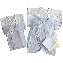 Amazon.co.jp: [PUPO] 【日本製】 出産準備 肌着 11点 セット