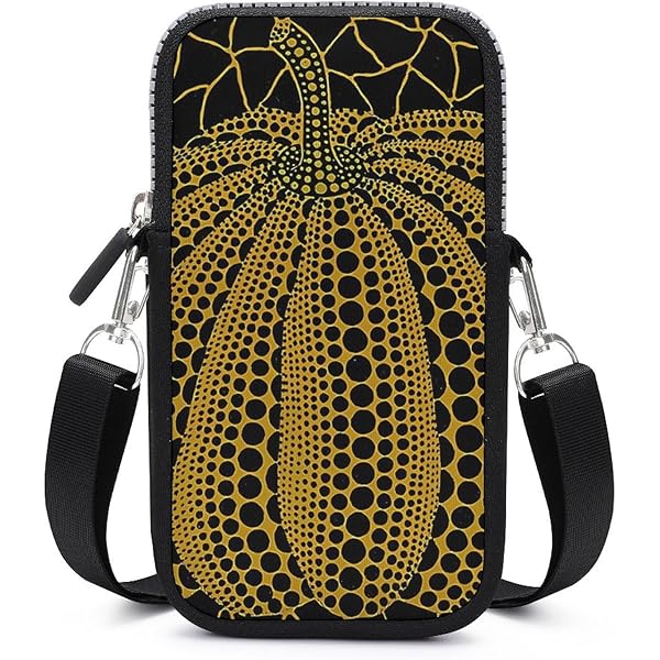 Amazon | [Leyioka] 草間彌生 スマホポーチ ミニショルダーバッグ