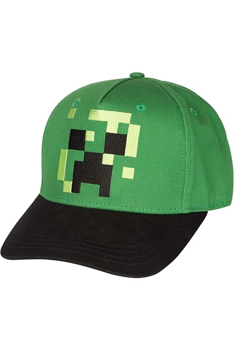 JINX Minecraft Pixel Creeper Snapback 
