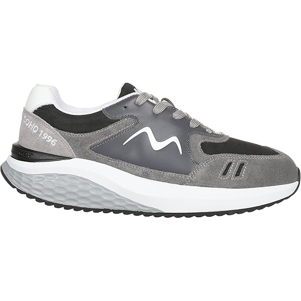 ほぼ新品✨ MBT スニーカー （24.5㌢） グレー 淡いネイビー スニーカー - MBT公式オンラインショップ