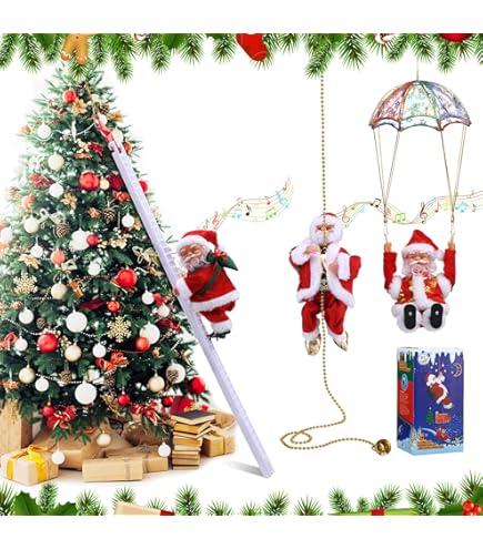 Amazon.co.jp: Mr. Christmas Super Climbing Santa Figurine by