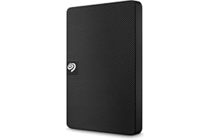 Seagate Expansion ポータブル 2.5インチ 【データ復旧 3年付】1TB 外付 ハードディスク HDD 3年保証 静音 PC Win Mac PS4 PS5 4K 対応 STKM1000400