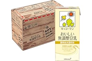 【Amazon.co.jp限定】キッコーマン おいしい無調整豆乳SOYMILK DAYS 1000ml×6本