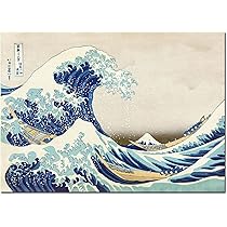 Amazon.co.jp: Lanzeyo ダイヤモンドアート キット 神奈川沖浪裏 40