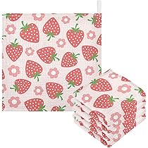 タオルハンカチ　いちご　18cm  ハンドタオル 91821995_1.jpg