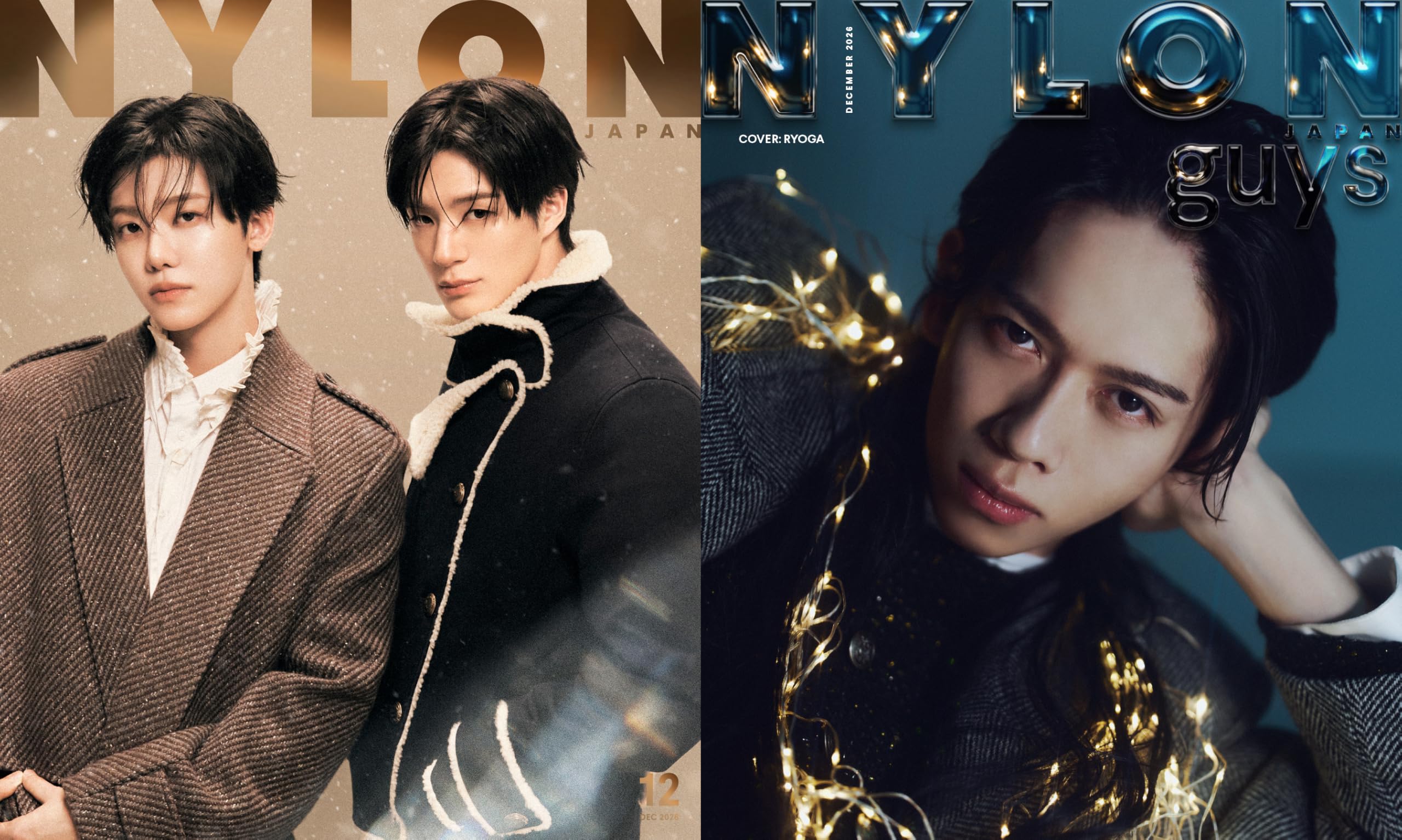 NYLON JAPAN(ナイロン ジャパン) 2026年 12月号 [雑誌] 【表紙：ジェノ＆ジェミン（NCT DREAM） / guys表紙：リョウガ（超特急）】