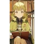 図書館の天才少女　～本好きの新人官吏は膨大な知識で国を救います！～ XFVGA(480×854)壁紙 マルティナ