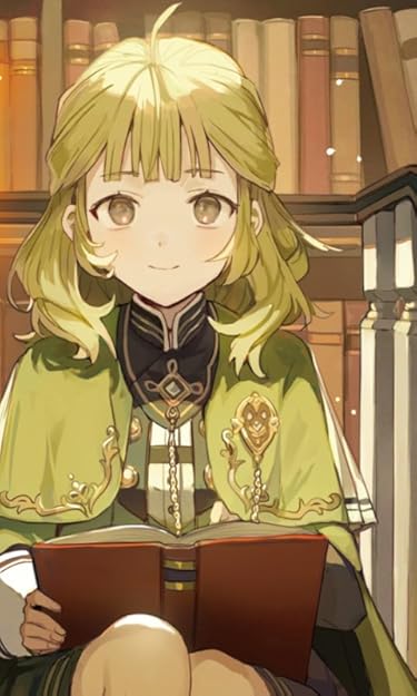 図書館の天才少女　～本好きの新人官吏は膨大な知識で国を救います！～  iPhone/Androidスマホ壁紙(480×800)-1 - マルティナ