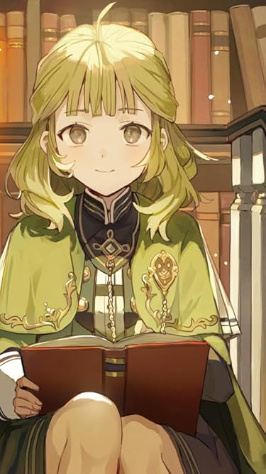 図書館の天才少女　～本好きの新人官吏は膨大な知識で国を救います！～  iPhone/Androidスマホ壁紙(540×960)-1 - マルティナ
