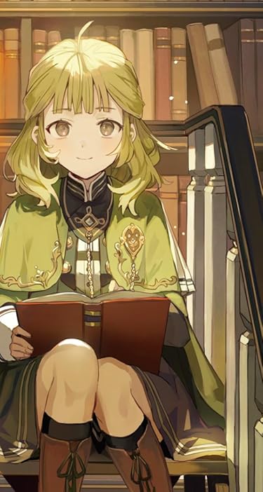 図書館の天才少女　～本好きの新人官吏は膨大な知識で国を救います！～  iPhone/Androidスマホ壁紙(744×1392)-1 - マルティナ